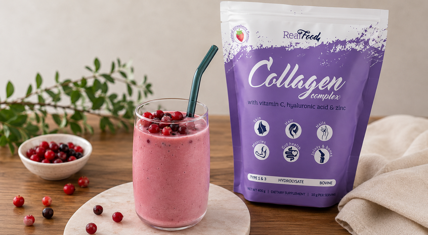 Berry Boost с колаген – плодово смути за свеж старт на деня