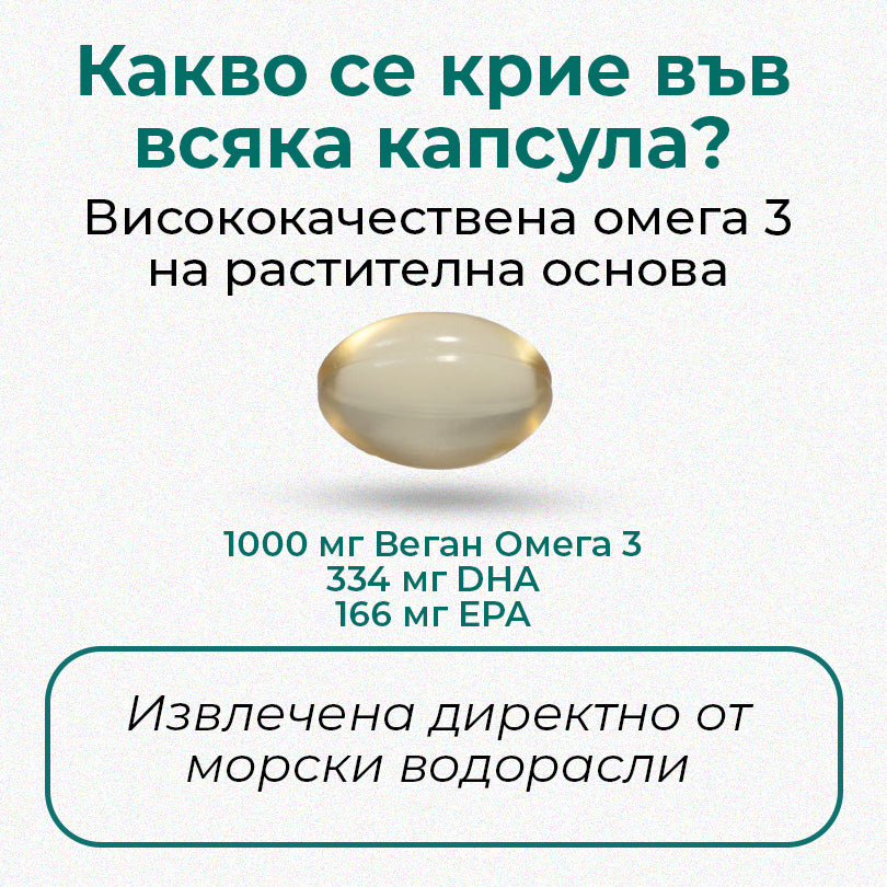 Cytoplan Омега 3 Веган - капсули