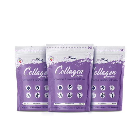 Πακέτο "Σύμπλεγμα Κολλαγόνου RealFood για μακροχρόνια φροντίδα" 