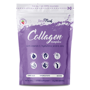 RealFood Collagen Complex с вит. С, хиалуронова киселина и цинк