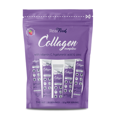 RealFood Collagen Complex with Vit. C, Hyaluronic Acid and Zinc - 20 sachets