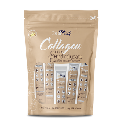 RealFood Collagen Ванилия - 20 бр. стикове